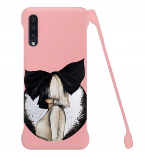 Etui COBY Matowe Róż do SAMSUNG A50 Cartoon Wzory