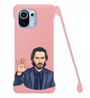 Etui COBY Matowe Róż do XIAOMI Mi 11 Cartoon Wzory