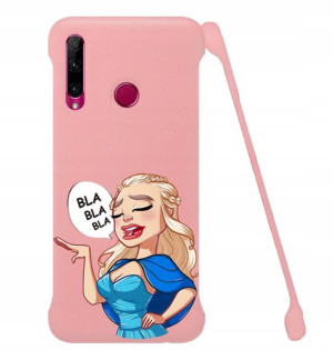 Etui COBY Róż do HUAWEI HONOR 10i Kreskówki Wzory