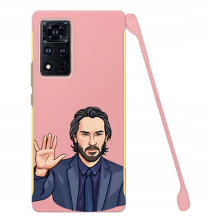 Etui COBY Róż do HUAWEI HONOR V40 Kreskówki Wzory