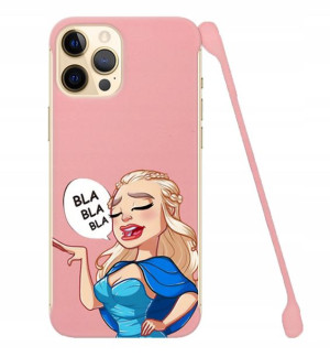 Etui COBY Róż do IPHONE 12 PRO MAX Cartoon Wzory