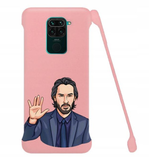 Etui COBY Róż do XIAOMI REDMI NOTE 9 Cartoon Wzory