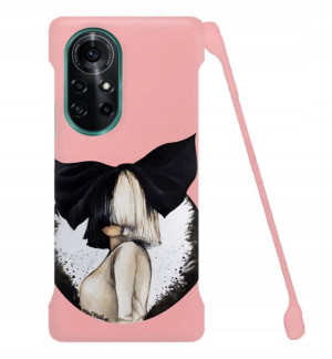 Etui COBY Różowy do HUAWEI NOVA 8 Kreskówki Wzory