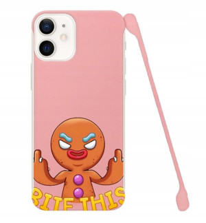Etui COBY Różowy do IPHONE 12 MINI Cartoon Wzory