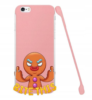 Etui COBY Różowy do IPHONE 6 PLUS Cartoon Wzory
