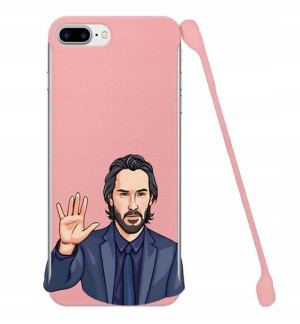 Etui COBY Różowy do IPHONE 8 PLUS Cartoon Wzory