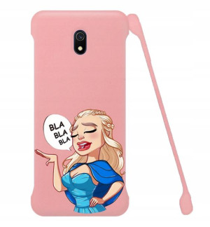 Etui COBY Różowy do XIAOMI REDMI 8A Cartoon Wzory
