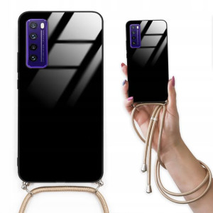 Etui Cross Glam do HUAWEI NOVA 7 Top Złoty Sznurek