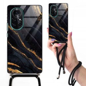 Etui Cross Glam do HUAWEI NOVA 8 Marmurki Wzory