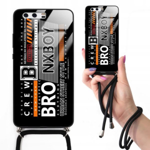Etui Cross Glam do HUAWEI P10 Czarny Misie Wzory