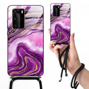 Etui Cross Glam do HUAWEI P40 PRO Marmurki Wzory