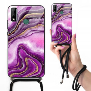 Etui Cross Glam do HUAWEI Y8S Marmurki Top Wzory