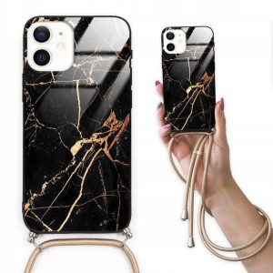 Etui Cross Glam do IPHONE 12 MINI Marmurki Wzory