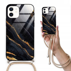 Etui Cross Glam do IPHONE 12 Top Marmurki Wzory