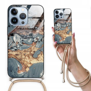Etui Cross Glam do IPHONE 13 PRO Marmurki Wzory