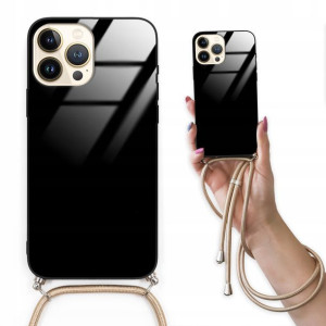 Etui Cross Glam do IPHONE 13 PRO MAX Złoty Sznurek