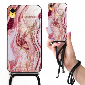 Etui Cross Glam do IPHONE XR Marmurki Top Wzory