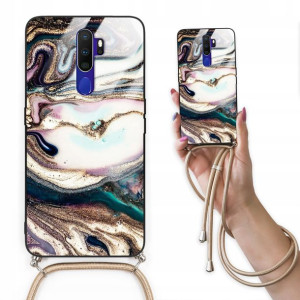 Etui Cross Glam do OPPO A5 2020 Top Marmurki Wzory