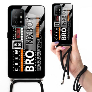 Etui Cross Glam do OPPO A94 Czarny Bearbrick Wzory