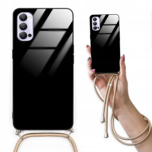 Etui Cross Glam do OPPO RENO 4 Top Złoty Sznurek