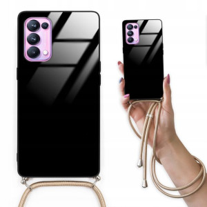 Etui Cross Glam do OPPO RENO 5 PRO Złoty Sznurek