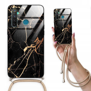 Etui Cross Glam do REALME 5 Top Marmurki Wzory
