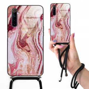 Etui Cross Glam do REALME 6 Marmurki Top Wzory