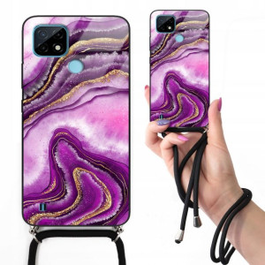 Etui Cross Glam do REALME C21 Marmurki Top Wzory