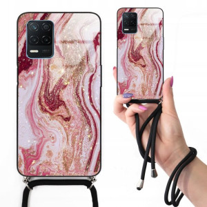 Etui Cross Glam do REALME V13 5G Marmurki Wzory