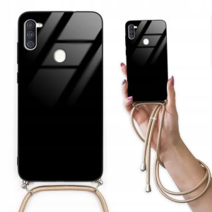 Etui Cross Glam do SAMSUNG A11 Top Złoty Sznurek