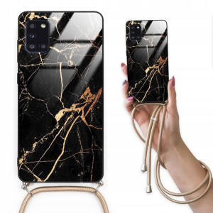 Etui Cross Glam do SAMSUNG A31 Top Marmurki Wzory