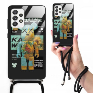 Etui Cross Glam do SAMSUNG A52 4G Case Misie Wzory