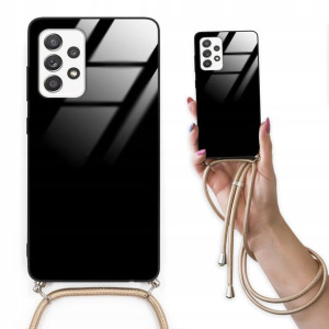 Etui Cross Glam do SAMSUNG A52 4G Złoty Sznurek