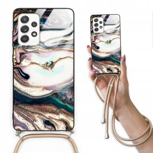 Etui Cross Glam do SAMSUNG A52 Top Marmurki Wzory