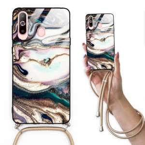 Etui Cross Glam do SAMSUNG A60 Top Marmurki Wzory