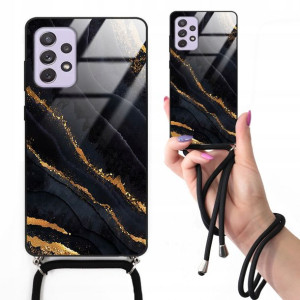 Etui Cross Glam do SAMSUNG A72 Marmurki Top Wzory