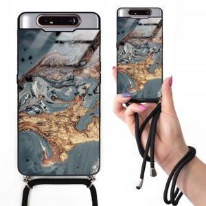 Etui Cross Glam do SAMSUNG A90 Marmurki Top Wzory