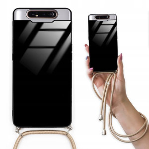 Etui Cross Glam do SAMSUNG A90 Top Złoty Sznurek