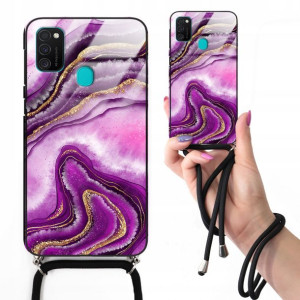 Etui Cross Glam do SAMSUNG M21 Marmurki Top Wzory