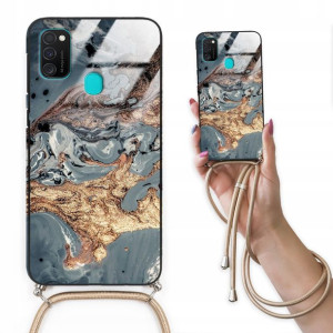 Etui Cross Glam do SAMSUNG M21 Top Marmurki Wzory