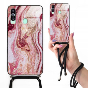 Etui Cross Glam do SAMSUNG M40 Marmurki Top Wzory