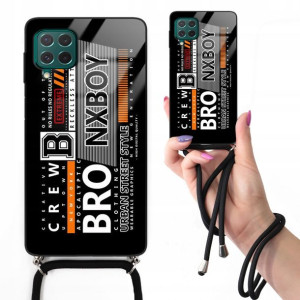Etui Cross Glam do SAMSUNG M62 Czarny Misie Wzory