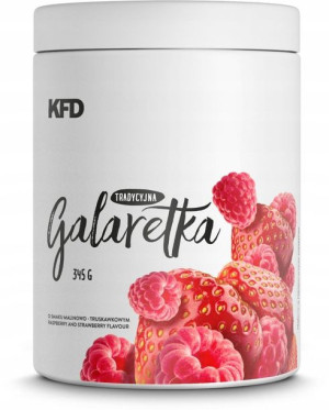KFD Galaretka Dietetyczna 345g Malinowo-Truskawkowa