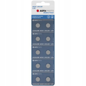 10x Bateria Guzikowa Agfaphoto Ag10 Lr1130 1.5v