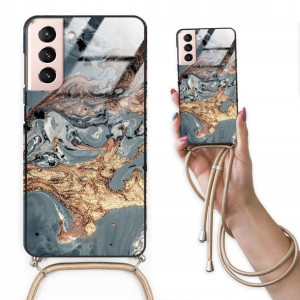 Etui Cross Glam do SAMSUNG S21 Top Marmurki Wzory