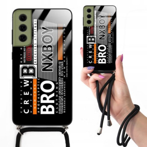 Etui Cross Glam do SAMSUNG S21FE Case Misie Wzory