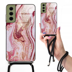 Etui Cross Glam do SAMSUNG S21FE Marmurki Wzory