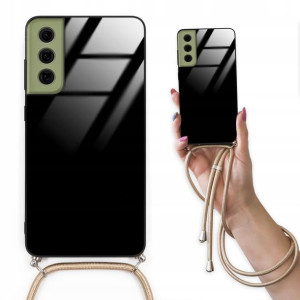 Etui Cross Glam do SAMSUNG S21FE Top Złoty Sznurek