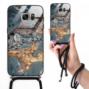 Etui Cross Glam do SAMSUNG S7 EDGE Marmurki Wzory