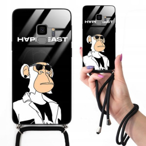 Etui Cross Glam do SAMSUNG S9 Czarny Misie Wzory